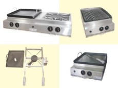 Residential gas griddles and burners